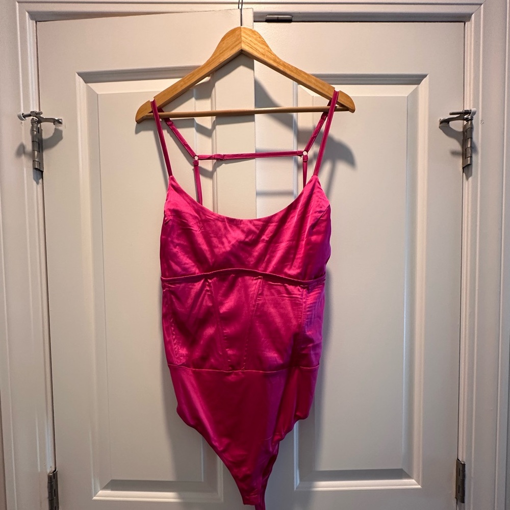 Fashion Nova Fuchsia Bodysuit